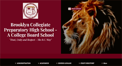 Desktop Screenshot of brooklyncollegiate.net